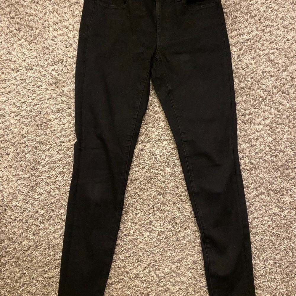 American Eagle Black Jeggings Size 6